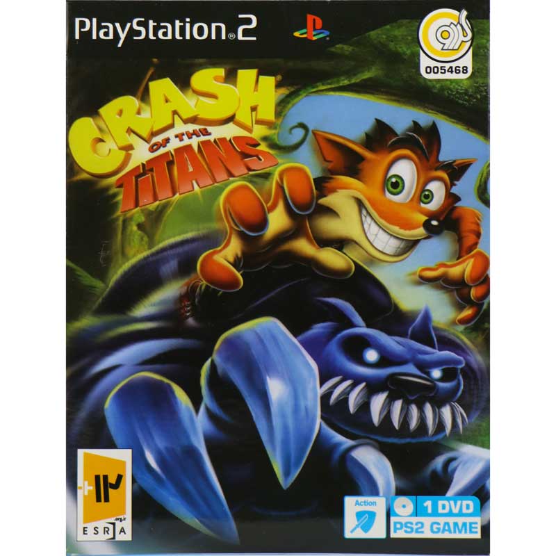 بازی CRASH OF THE TITANS PS2 گردو