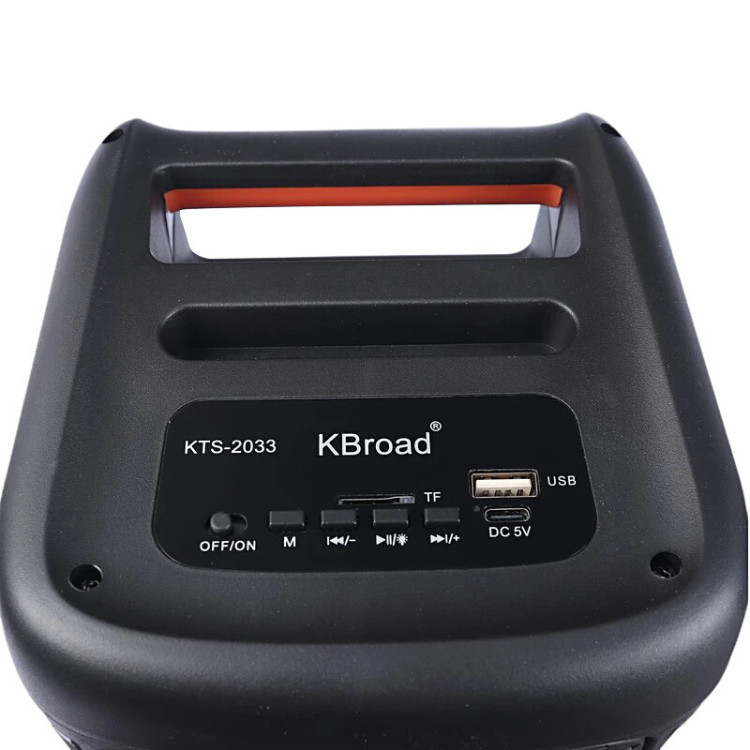 اسپیکر بلوتوثی کی برود KTS-2033 + میکروفون