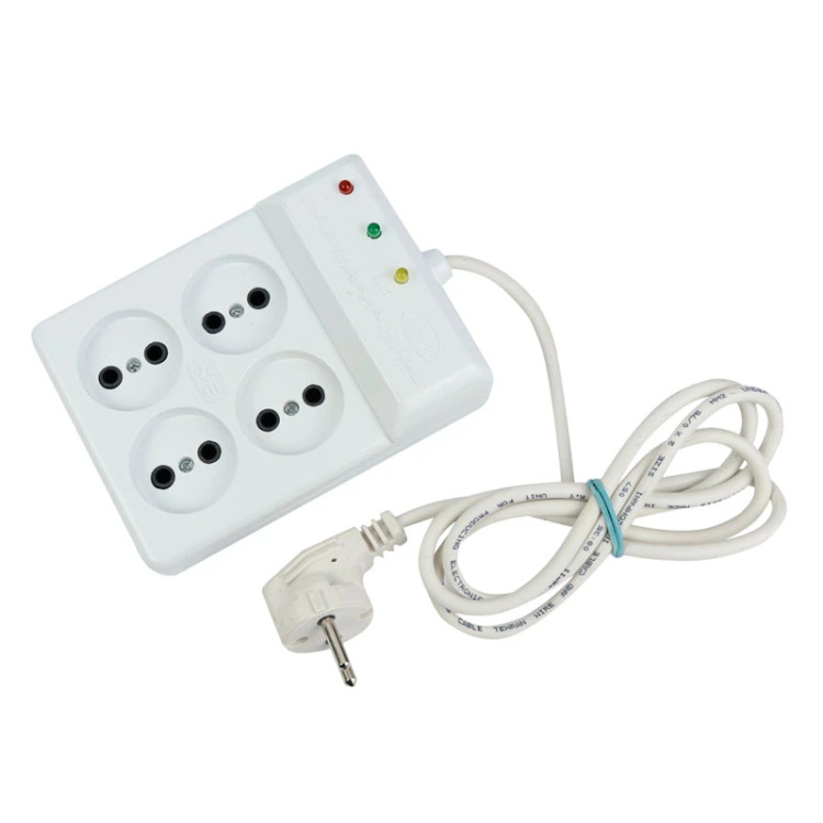 محافظ برق صوتی تصویری 4 خانه تهران الکتریک با کابل 1 متری Tehran Electric