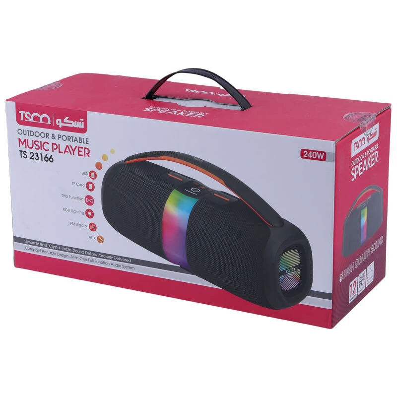 اسپیکر بلوتوثی تسکو TS 23166
