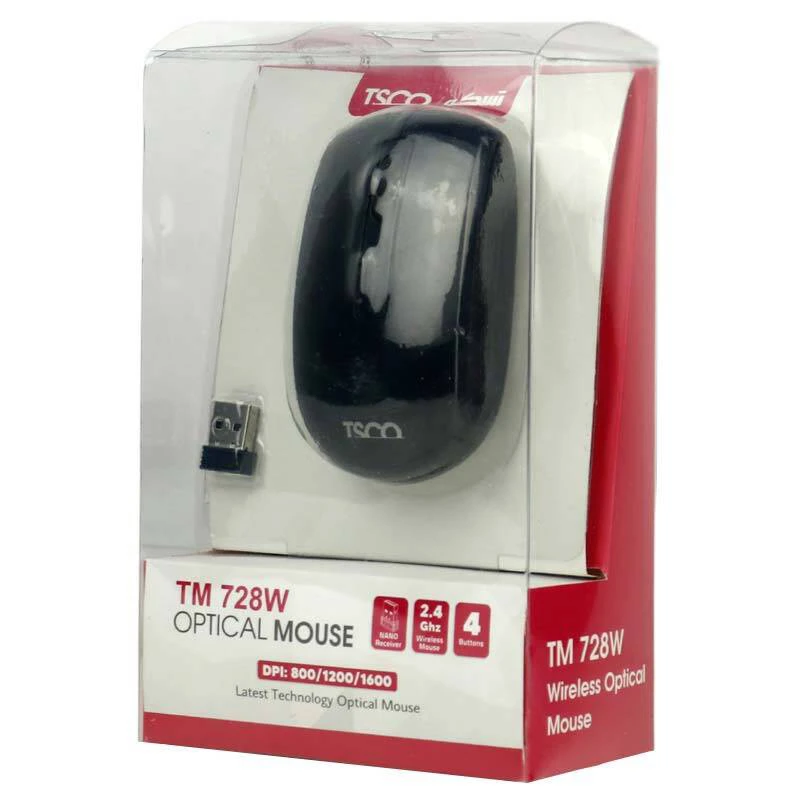 ماوس بی سیم تسکو مدل TM 728W